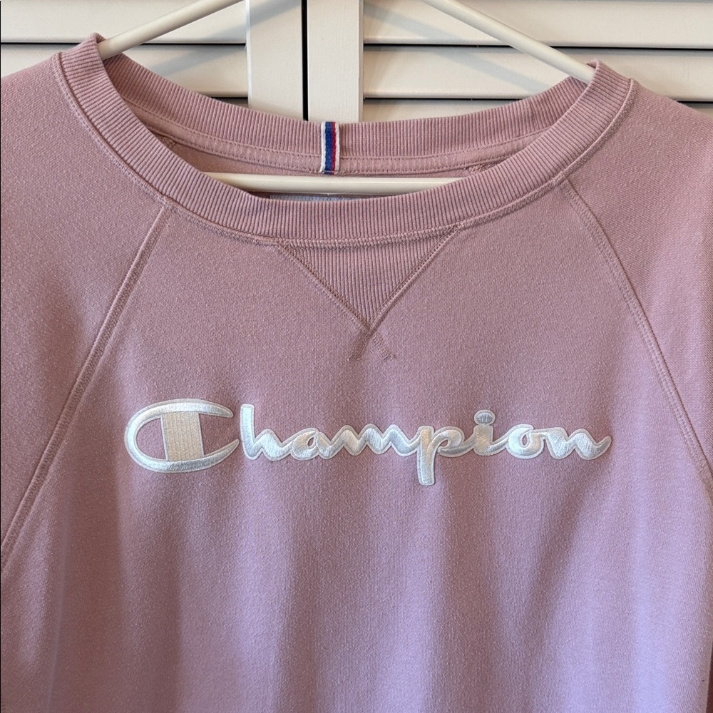Champion Mauve Sweatshirt Size 1X - Picture 4 of 9